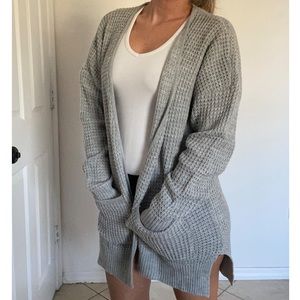 Thick cardigan